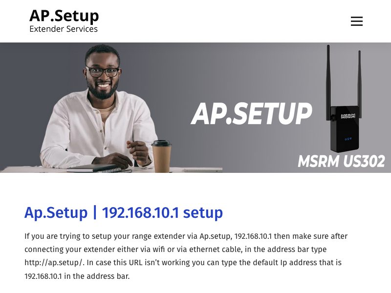 ap-setup.com Preview