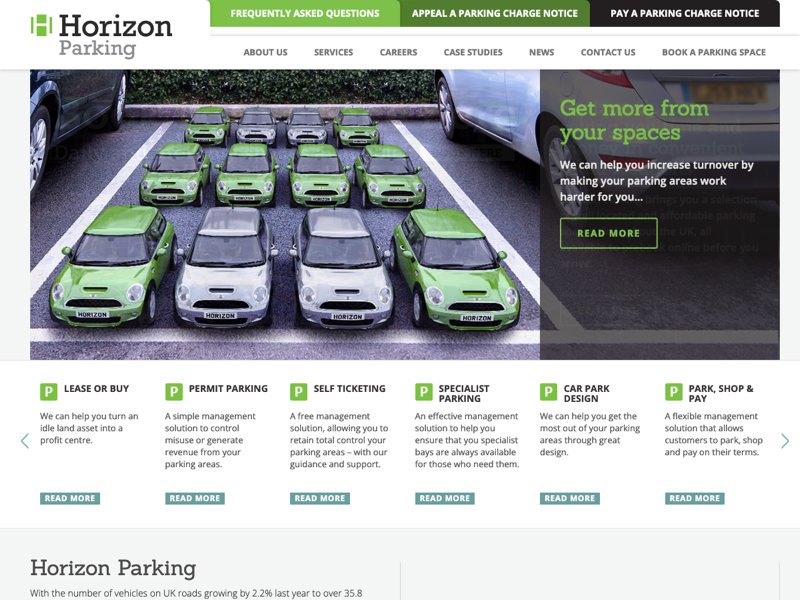 horizonparking.co.uk Preview